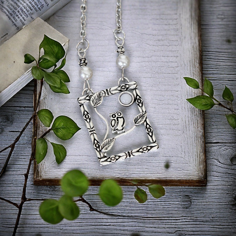 Käsintehty vintage Helmi Kaulakoru