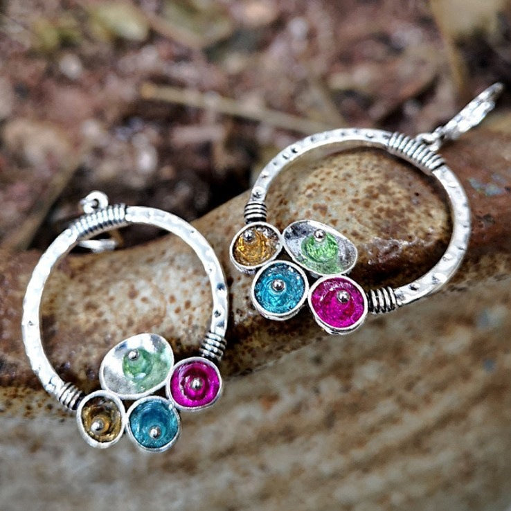 Käsintehty vintage Korvarengas