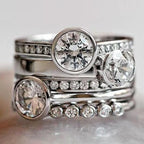 Upea Hopea Sormus päivittäiseen käyttöön