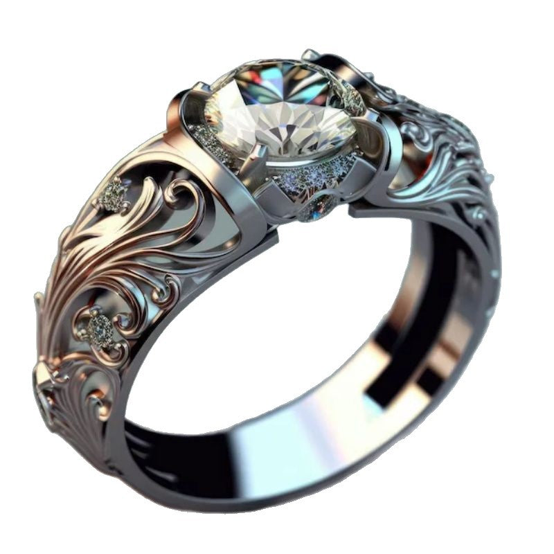 Käsintehty vintage Sormus