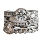 Upea Hopea Sormus päivittäiseen käyttöön