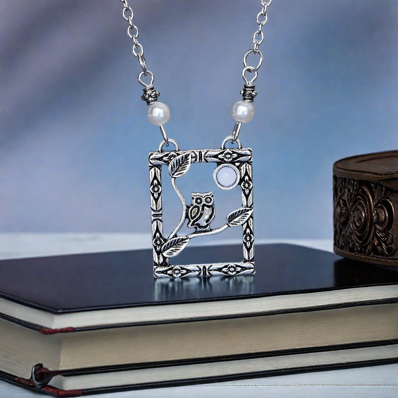 Käsintehty vintage Helmi Kaulakoru